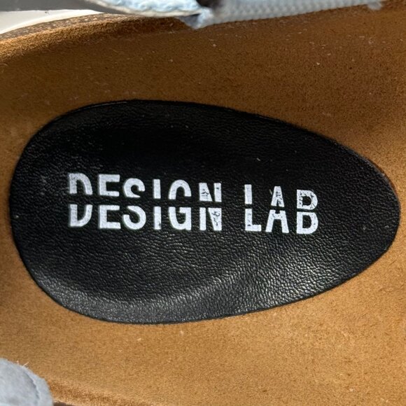 Design Lab Wialla Sandals Adjustable Fabric Straps Light Blue Size Size 7.5 - Picture 9 of 12